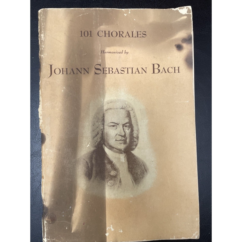 Walter E Buszin 101 Chorales Harmonized by Johann Sebastian Bach 1st ed 1952